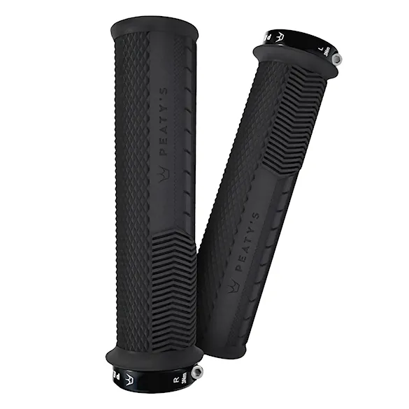 Bike gripy Peaty's Monarch Knurl Thin black - 1