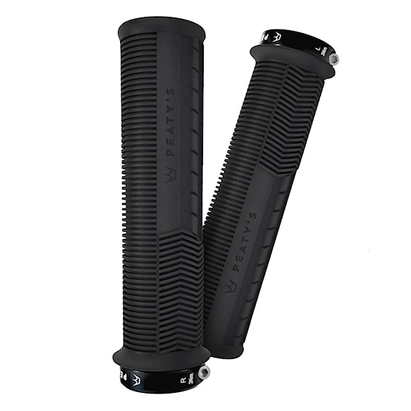 Bike gripy Peaty's Monarch Mushroom Thin black - 1