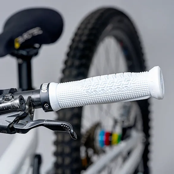 Bike Grips OneUp Goldstone Lock-on Grips dark green - 13