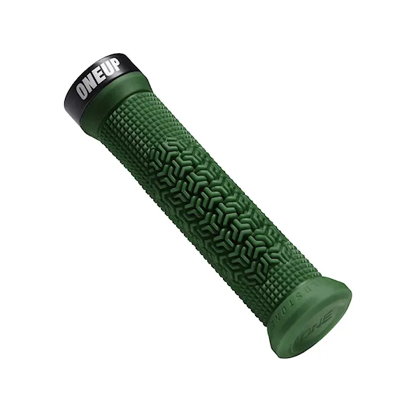 Bike Grips OneUp Goldstone Lock-on Grips dark green - 2