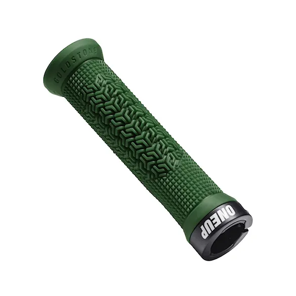 Bike Grips OneUp Goldstone Lock-on Grips dark green - 3