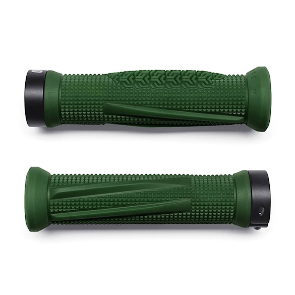 Bike gripy OneUp Goldstone Lock-on Grips dark green - 5
