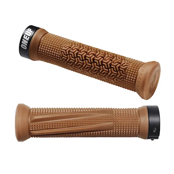Bike Grips OneUp Goldstone Lock-on Grips tan - 1