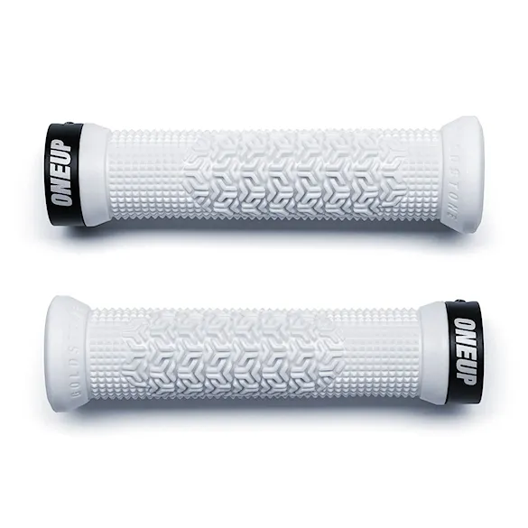 Bike Grips OneUp Goldstone Lock-on Grips white - 5