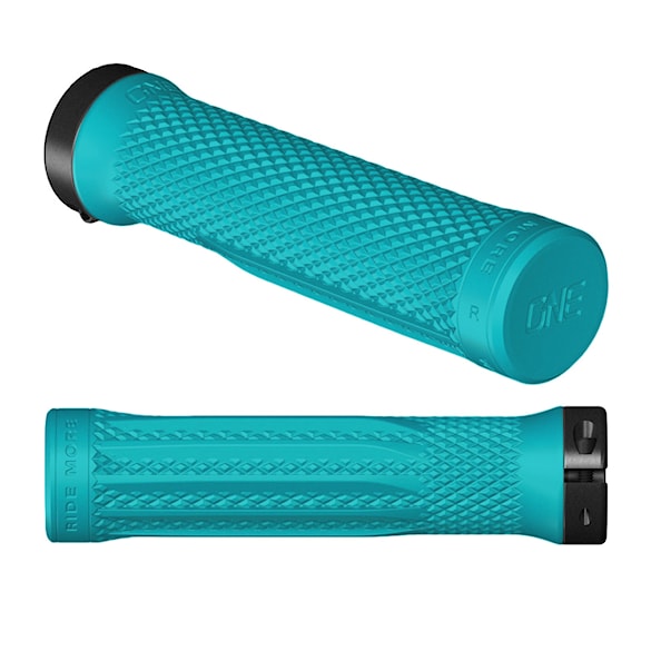 Bike gripy OneUp Lock-On Grips turquoise - 1