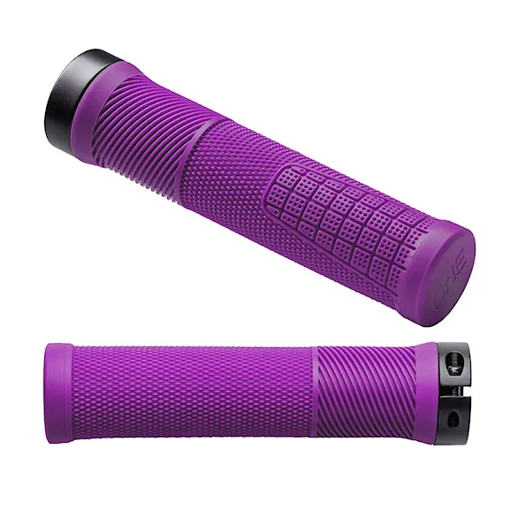 Bike chwyty OneUp Thin Lock-On purple - 1