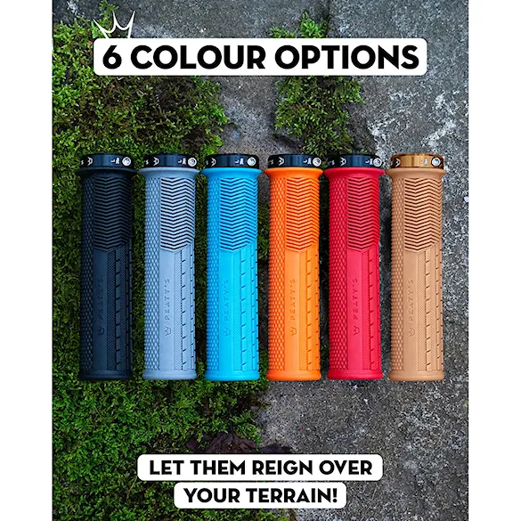 Bike Grips Peaty's Monarch Knurl Thin gum - 3