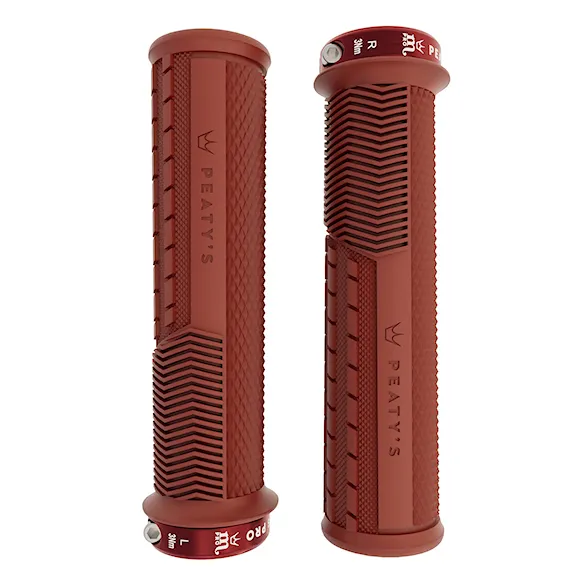 Bike gripy Peaty's Monarch Pro Knurl Thick brick - 1