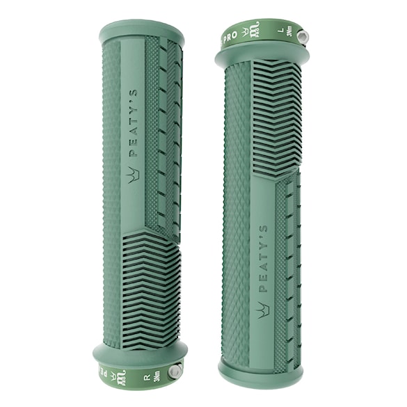 Bike chwyty Peaty's Monarch Pro Knurl Thick mint - 1