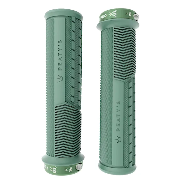 Bike chwyty Peaty's Monarch Pro Knurl Thick mint - 1