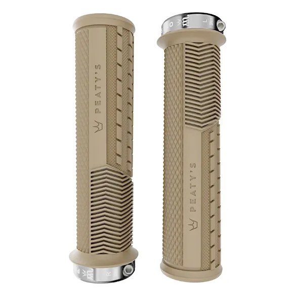 Bike gripy Peaty's Monarch Pro Knurl Thick sage - 1