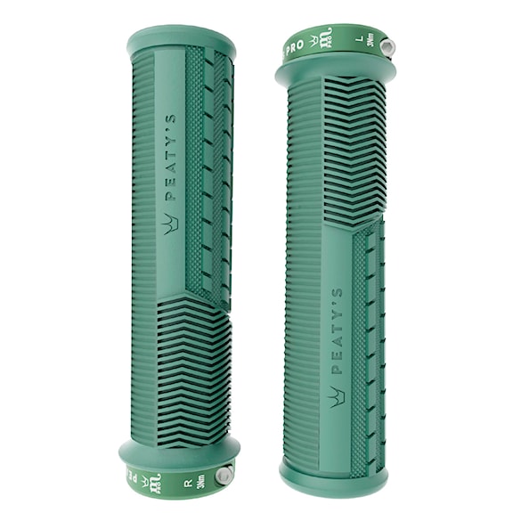 Bike chwyty Peaty's Monarch Pro Knurl Thin mint - 1