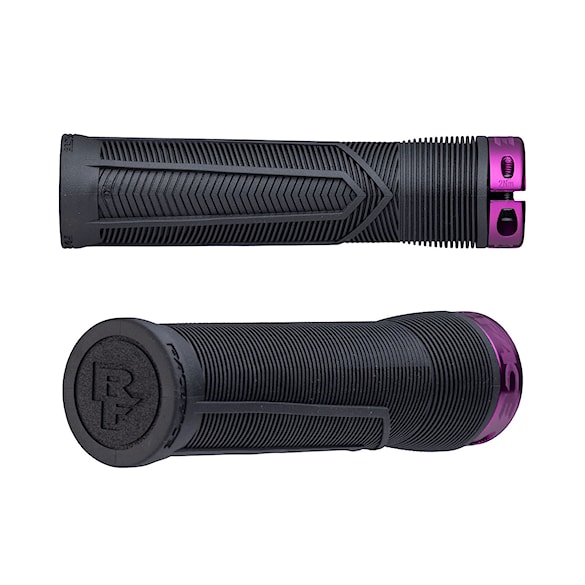 Bike Grips Race Face Chester 34 mm black/purple - 1