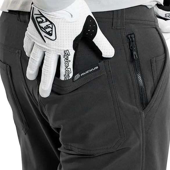 Bike kalhoty Troy Lee Designs Ruckus Long Travel Pant mono carbon 2025 - 12