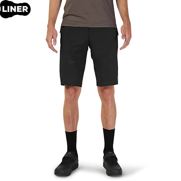 Bike Shorts Fox Flexair Short W/ Liner black 2024 - 1