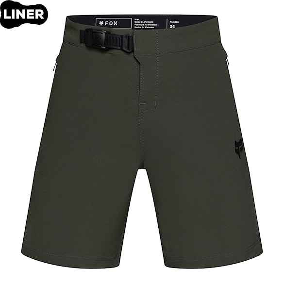 Bike Shorts Fox Youth Ranger Short W/Liner ivy 2026 - 1