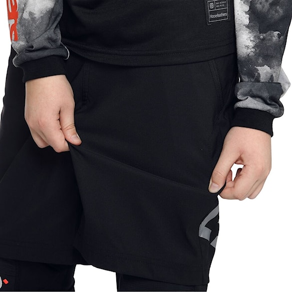 Bike szorty Horsefeathers Stoker Youth Shorts black 2026 - 11
