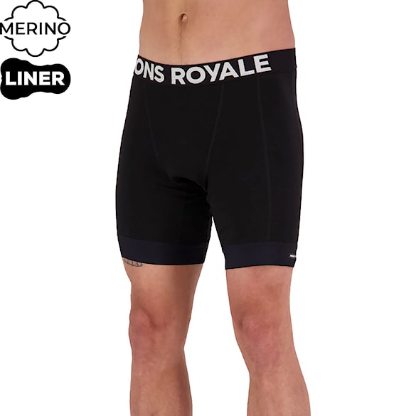 Wkładka rowerowa Mons Royale Epic Merino Shift Bike Short Liner black 2026 - 1