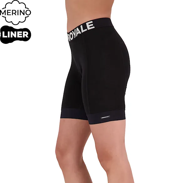 Cyklistická vložka Mons Royale Wms Epic Merino Shift Bike Short Liner black 2024 - 1