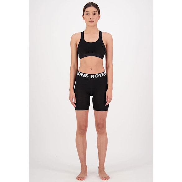 Cyklistická vložka Mons Royale Wms Low Pro Merino Aircon Bike Short Liner black 2024 - 3