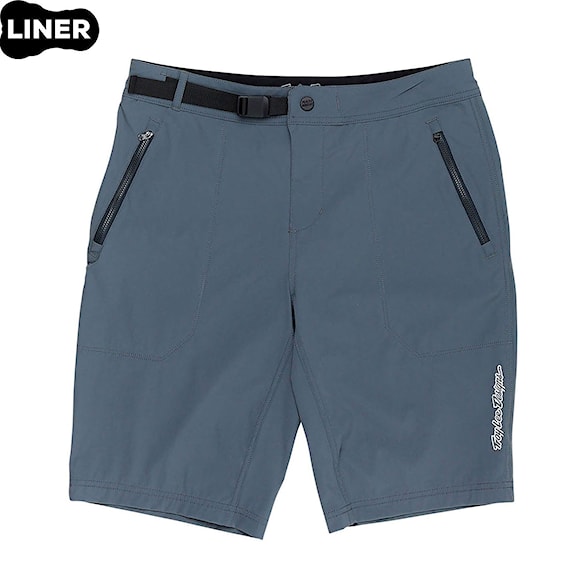 Bike Shorts Troy Lee Designs Skyline Trail W/Liner Short mono steel blue 2025 - 1