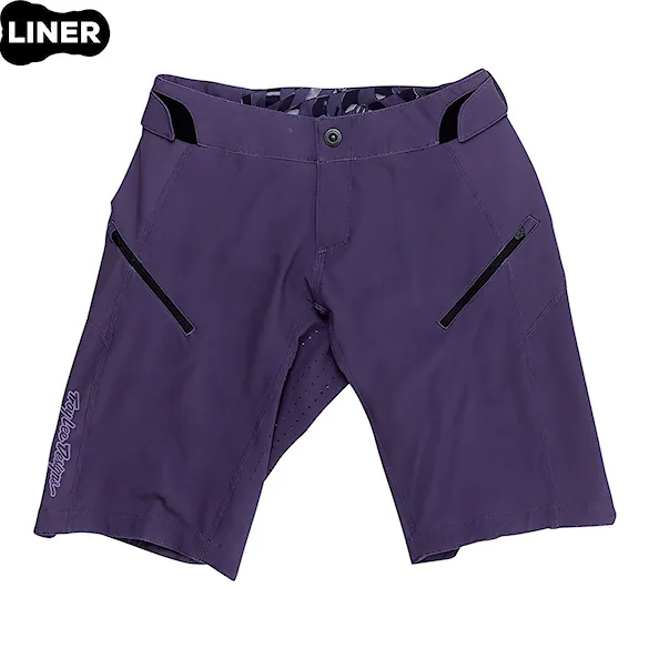 Bike kraťasy Troy Lee Designs Wms Lilium W/Liner Short solid deep purple 2025 - 1