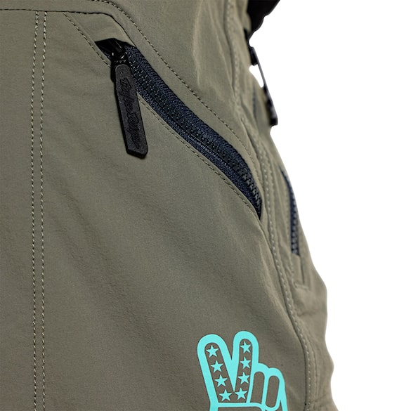 Bike Shorts Troy Lee Designs Youth Skyline Trail Short Shell mono army 2026 - 11