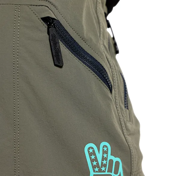 Bike Shorts Troy Lee Designs Youth Skyline Trail Short Shell mono army 2026 - 11