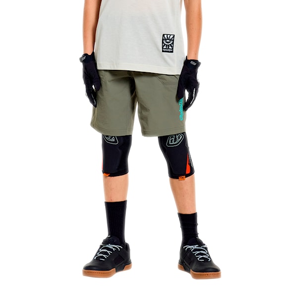 Bike Shorts Troy Lee Designs Youth Skyline Trail Short Shell mono army 2026 - 1