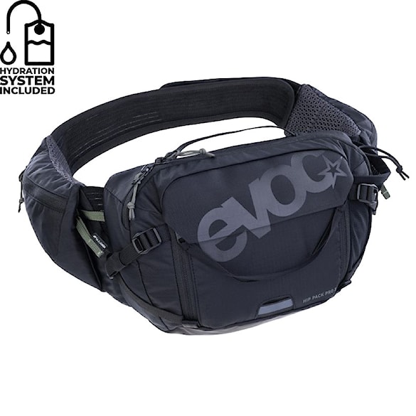 Bike ľadvinka EVOC Hip Pack Pro 3 + Hydration Bladder 1,5 black - 1