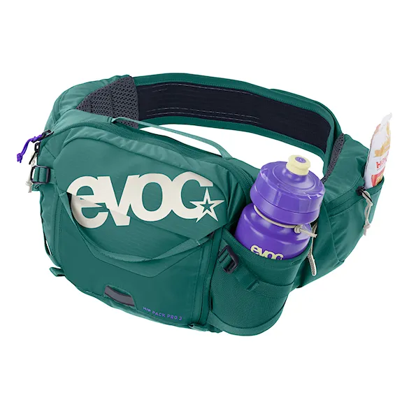 Bike ledvinka EVOC Hip Pack Pro 3 + Hydration Bladder 1,5 bottle green - 3