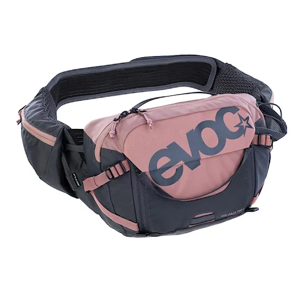 Bike ľadvinka EVOC Hip Pack Pro 3 + Hydration Bladder 1,5 dusty pink/carbon grey - 1