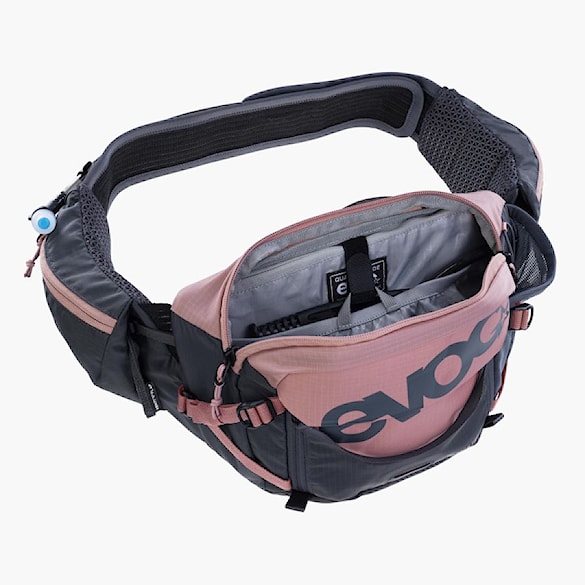 Bike ľadvinka EVOC Hip Pack Pro 3 + Hydration Bladder 1,5 dusty pink/carbon grey - 6