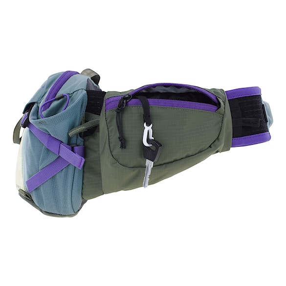 Bike Hip Bag EVOC Hip Pack Pro 3 + Hydration Bladder 1,5 steel/violet/dark olive - 6