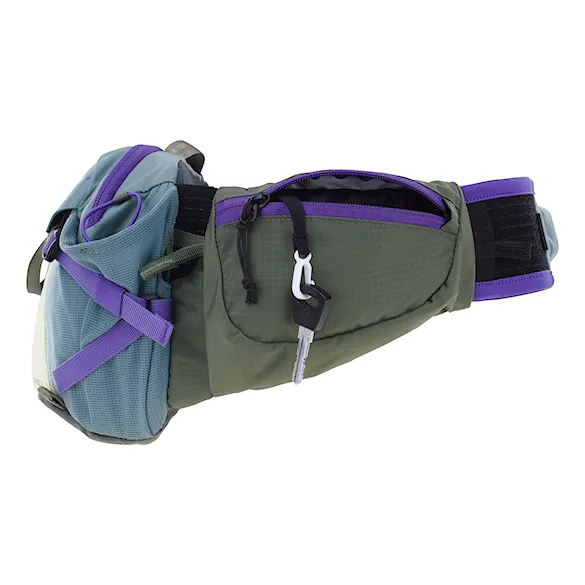 Bike Hip Bag EVOC Hip Pack Pro 3 + Hydration Bladder 1,5 steel/violet/dark olive - 6