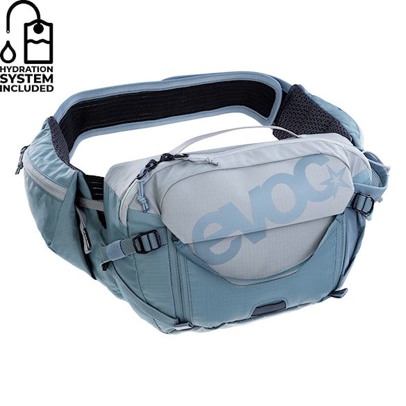 Bike ľadvinka EVOC Hip Pack Pro 3 + Hydration Bladder 1,5 stone/steel - 1