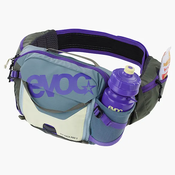 Bike nerka EVOC Hip Pack Pro 3 steel/violet/dark olive - 3