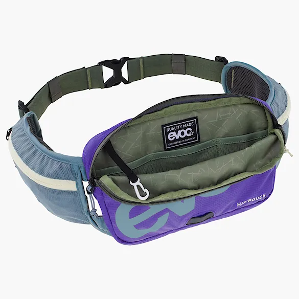 Bike ledvinka EVOC Hip Pouch steel/violet/dark olive - 4
