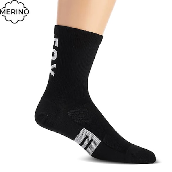 Bike Socks Fox Wms 6" Flexair Merino black 2022 - 1