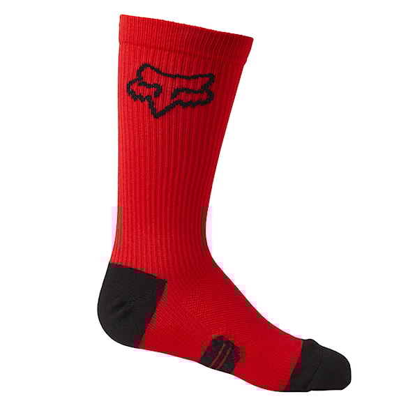 Bike Socks Fox Youth 6" Ranger Crew fluo red 2022 - 1