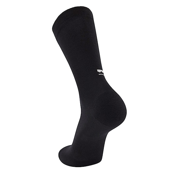Bike ponožky Mons Royale Atlas Crew Sock black small logo 2024 - 2