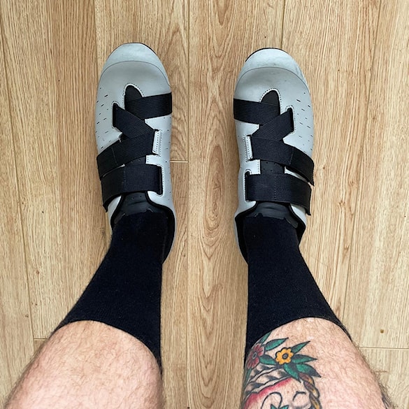 Bike ponožky Mons Royale Atlas Crew Sock black small logo 2024 - 4