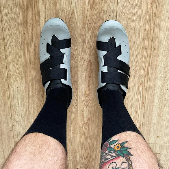 Bike ponožky Mons Royale Atlas Crew Sock black small logo 2024 - 4
