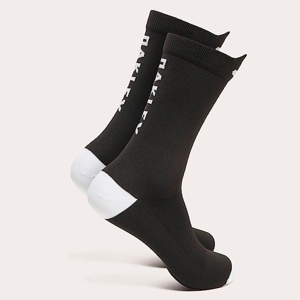 Bike ponožky Oakley Seeker Long Sock blackout 2026 - 2