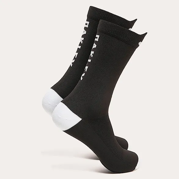 Bike ponožky Oakley Seeker Long Sock blackout 2026 - 2