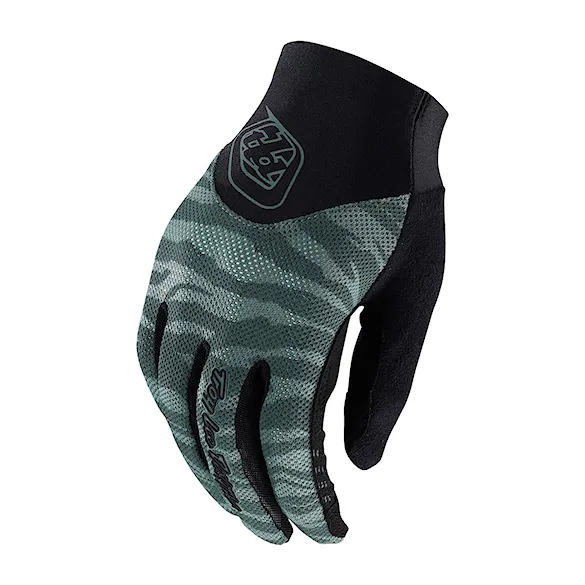 Bike rukavice Troy Lee Designs Wms Ace 2.0 Glove tiger steel green 2024 - 1