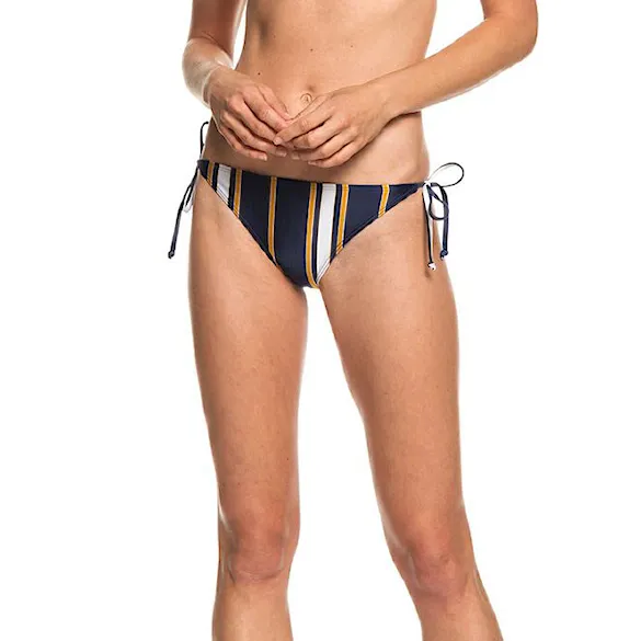 Plavky Roxy Romantic Senses Bottom medieval blue macy stripe swim 2019 - 1
