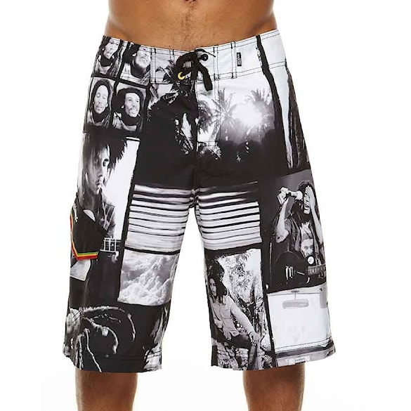 Plavky Billabong Bob Marley white 2012 - 1