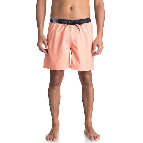 Plavky Quiksilver Lava Logo Volley 17 cadmium 2018 - 1