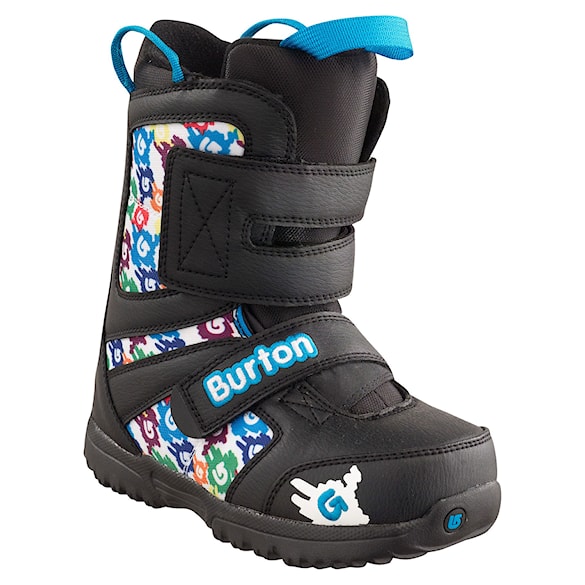Zimní boty Burton Grom black/wht/multi 2012 - 1